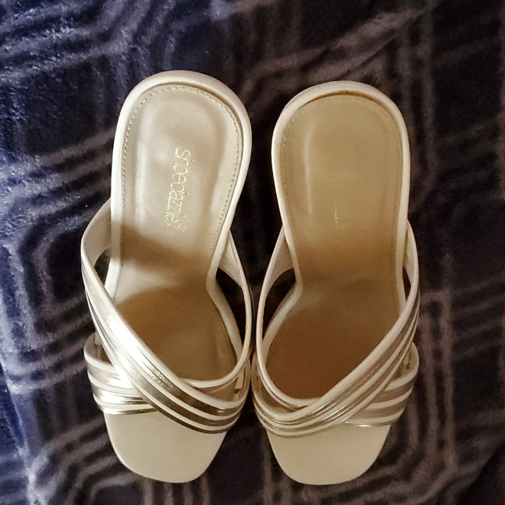 Heeled Open-Toe Sandals - Picture 2 of 3